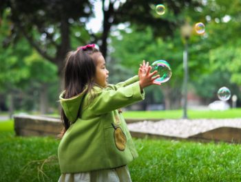 Bubble fun.